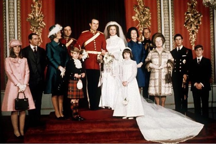 Wedding of Princess Anne and Captain Mark Phillips
