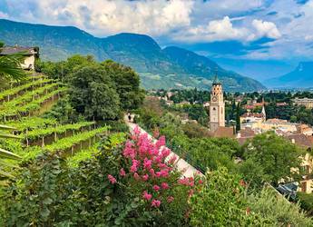 Tours Europe Lake Reschen vista