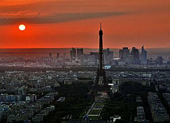 Paris sunset Paris sunset