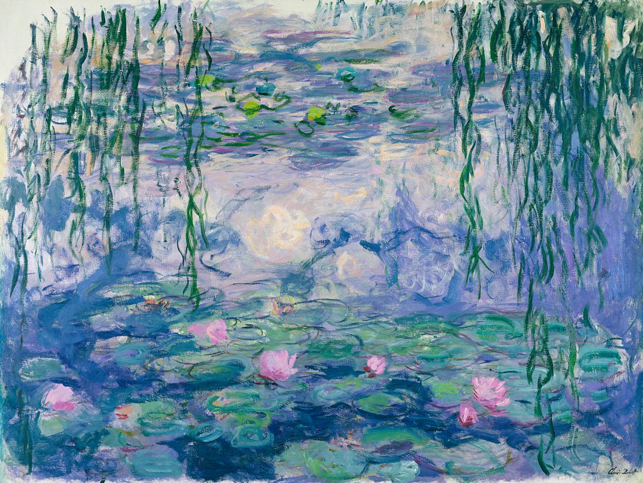 Monet's water lilies