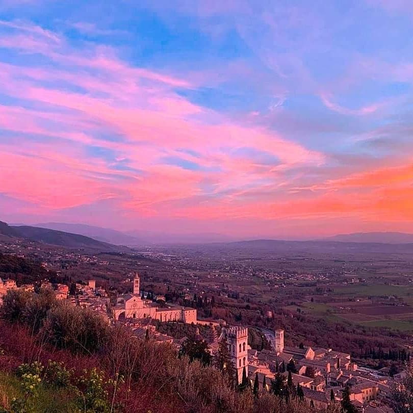 Assisi sunset