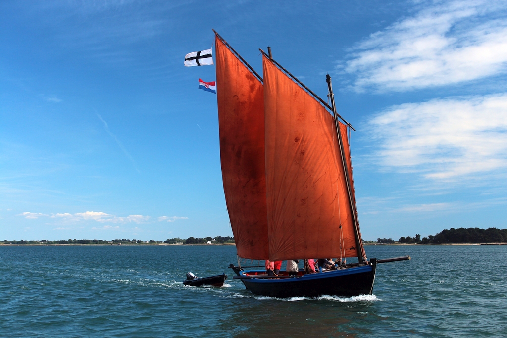 Older style sailing yacht