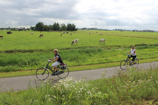 cyclists in the country