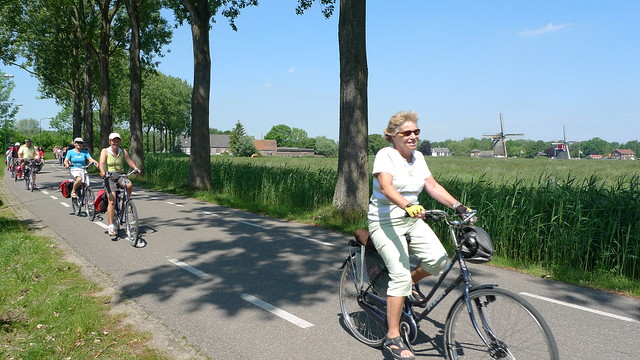 mature age cyclists