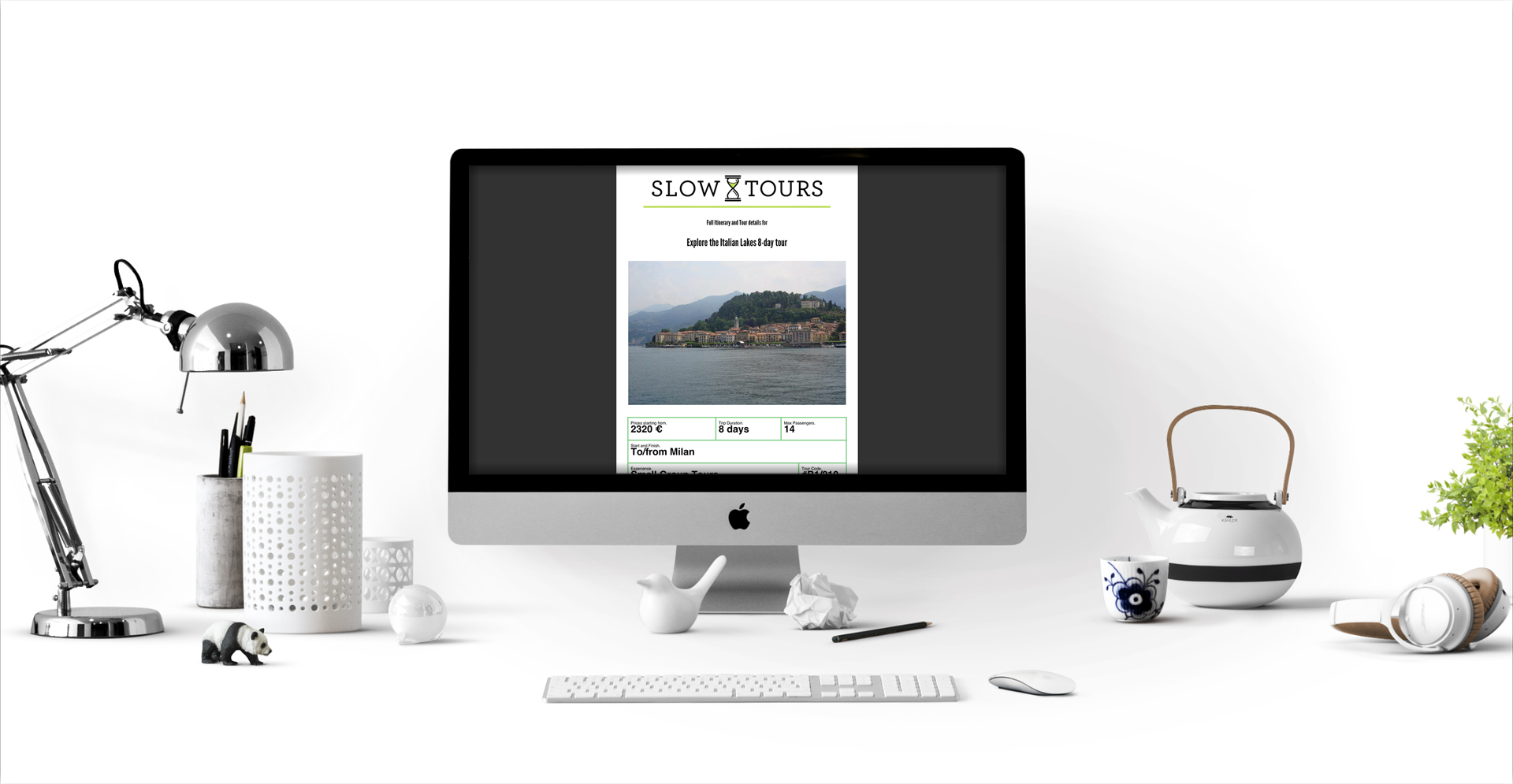 Slow Tours brochure